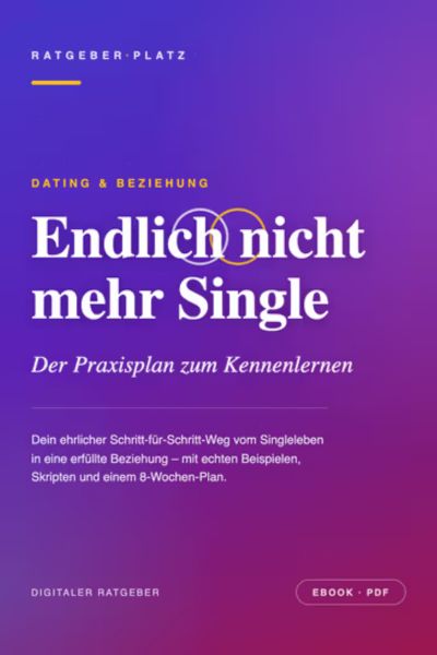 Endlich nicht mehr Single sein