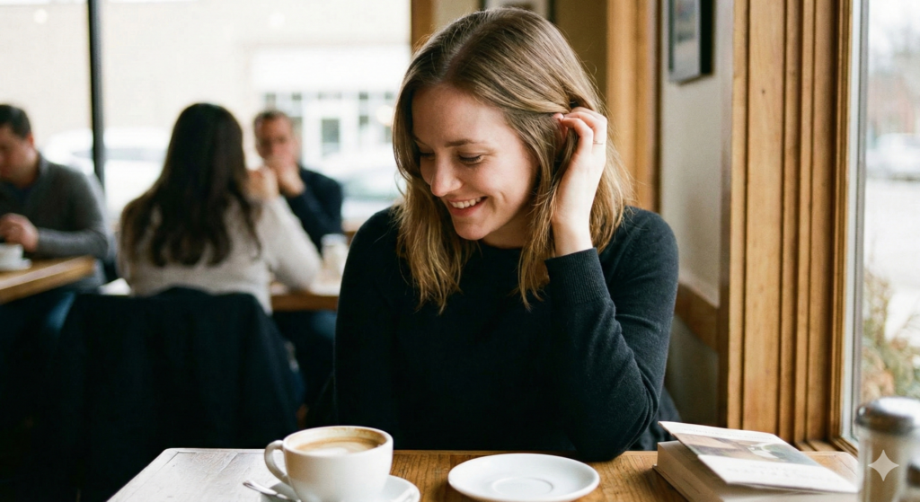 Signale der Körpersprache beim flirten